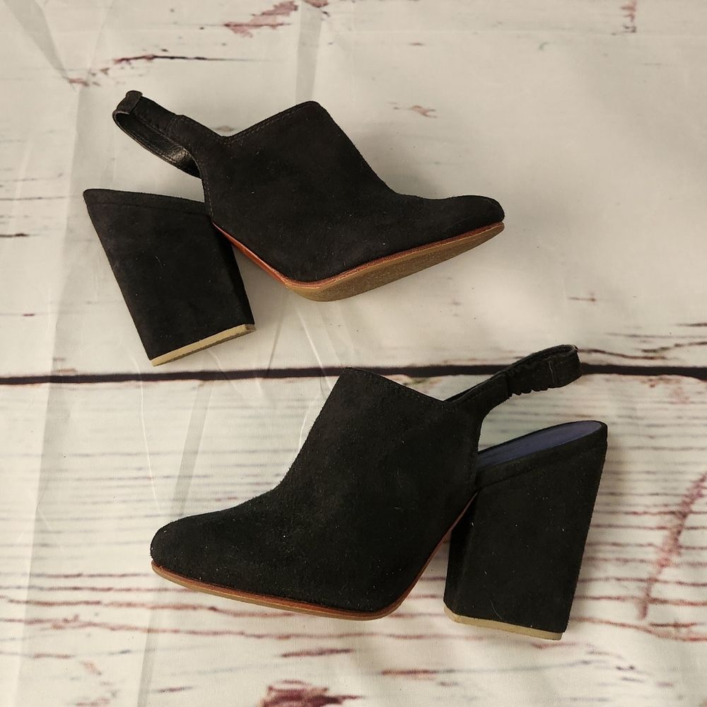 Rachel Comey Kai Slingback Suede Mules Size 6 (wrongly labeled as size 7)
